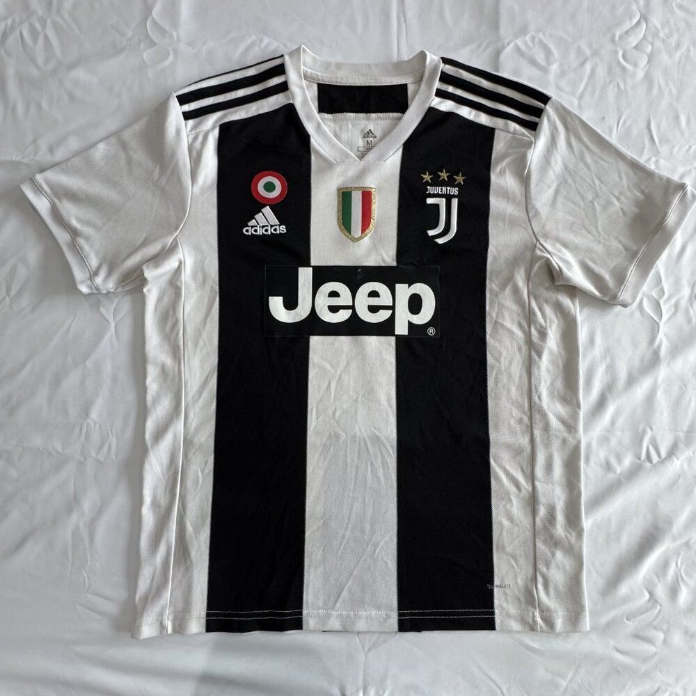 Adidas Juventus Ronaldo #7 Home Jersey 2018-19 Men M Climalite GOOD